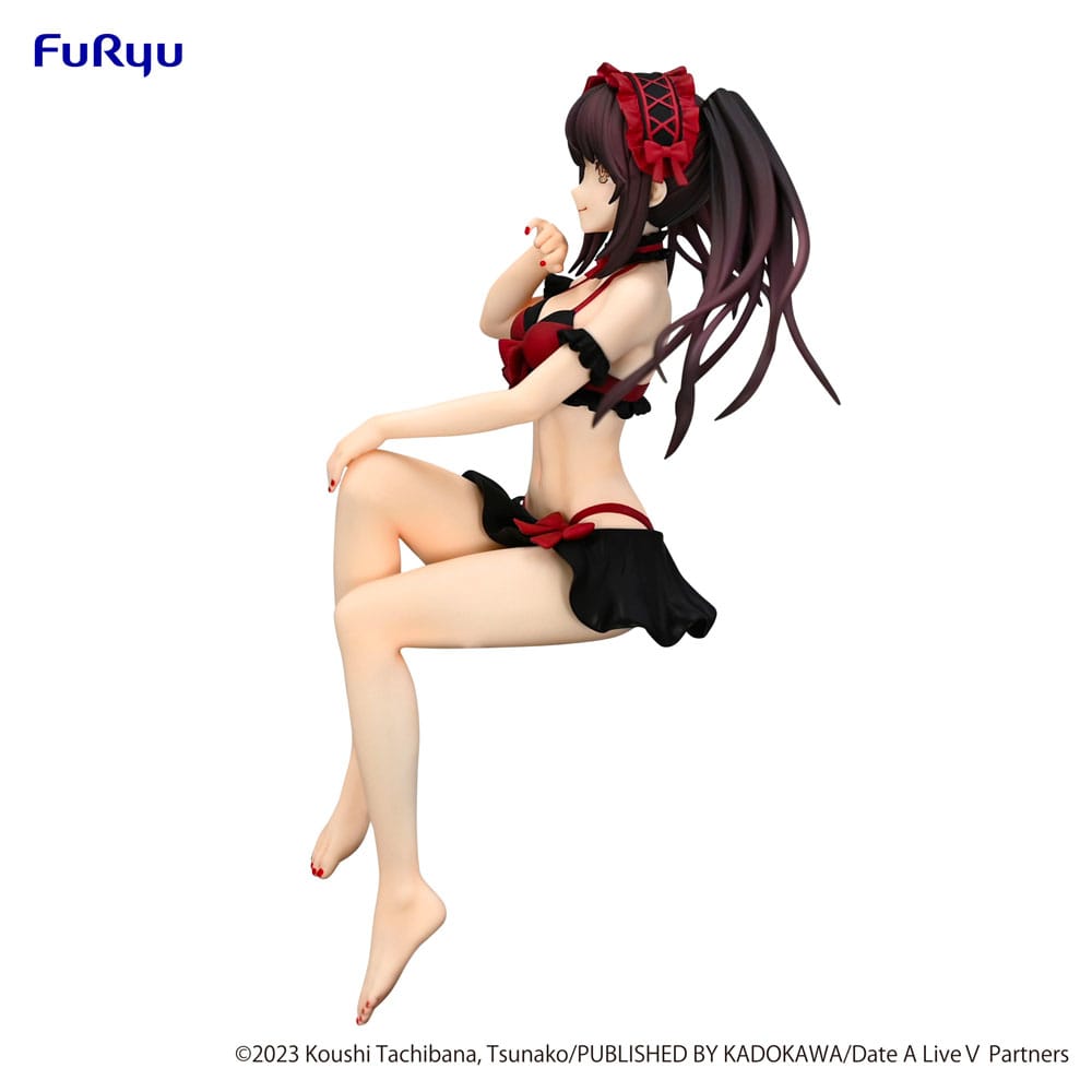 Date A Live Noodle Stopper PVC Statue Kurumi Tokisaki Swimsuit Ver. 15cm